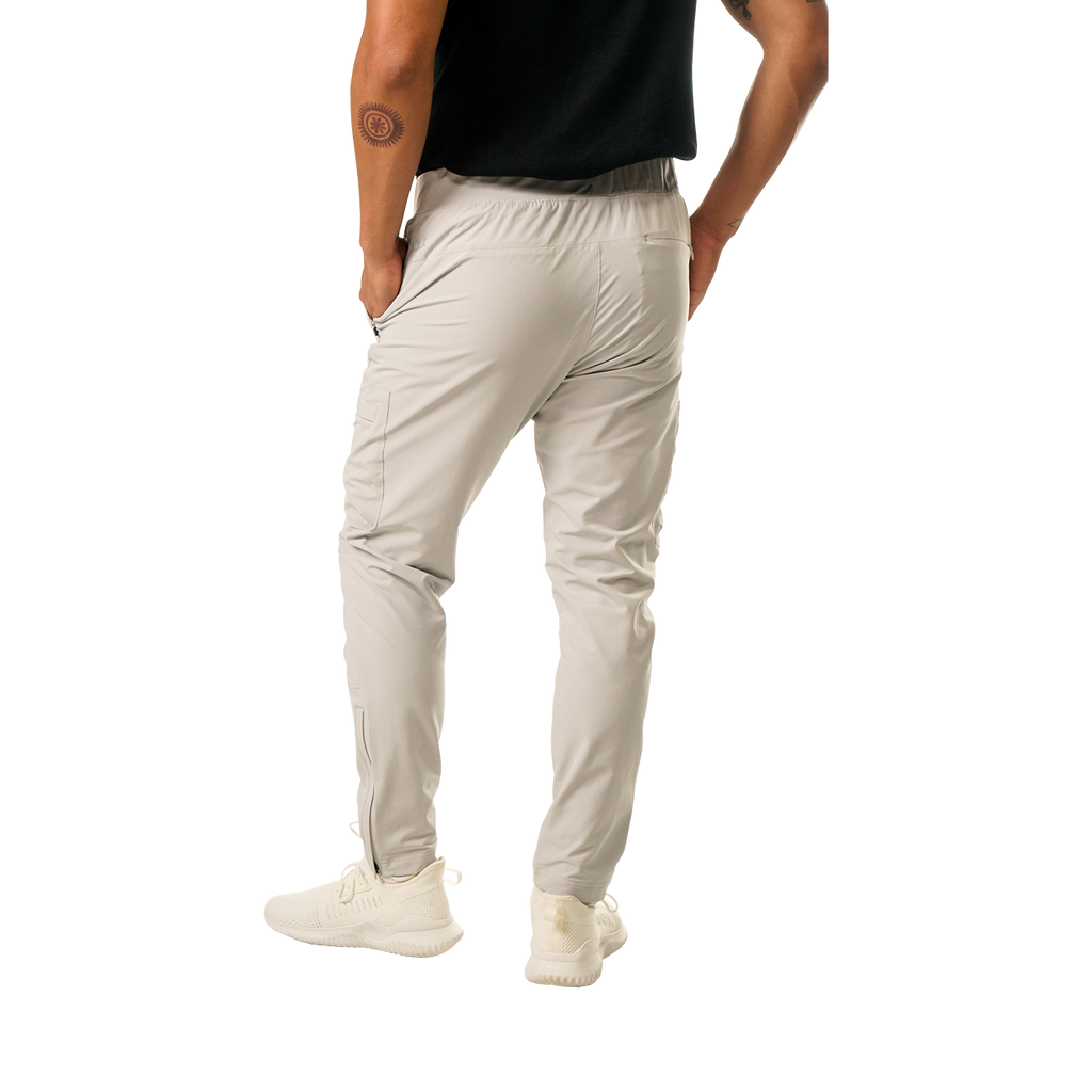 Bauer Cross Coast Travel Pant Quiet Grey - back