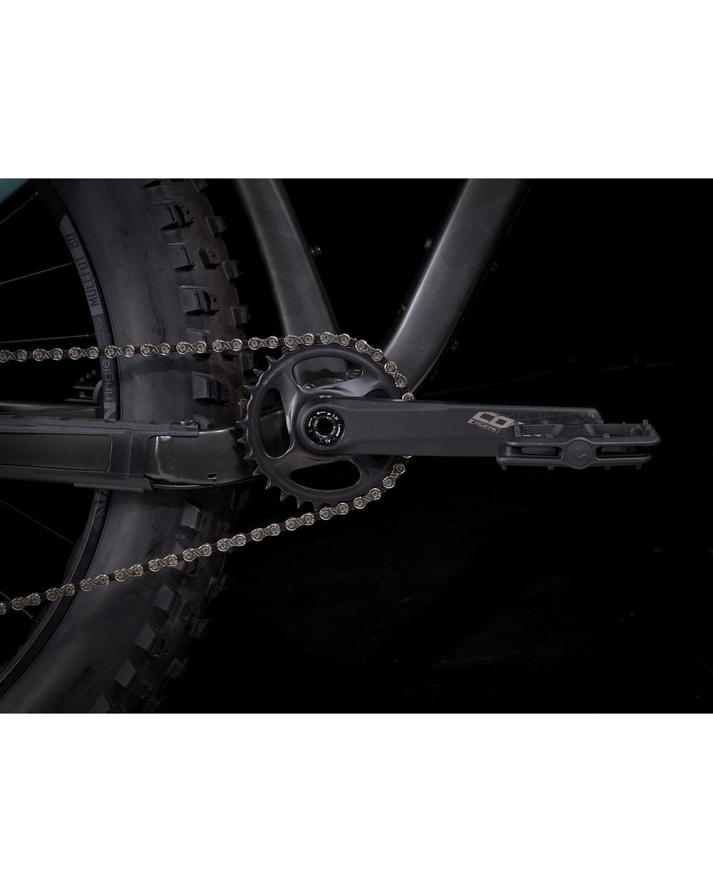 Trek Farley 5 fat bike, detail