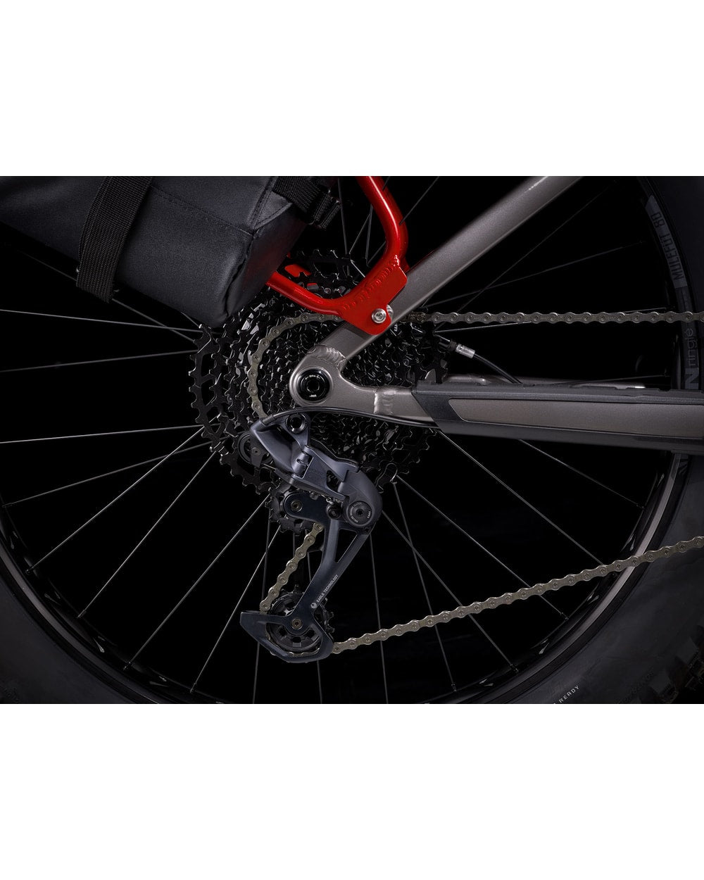 Trek Farley 9 fat bike, detail