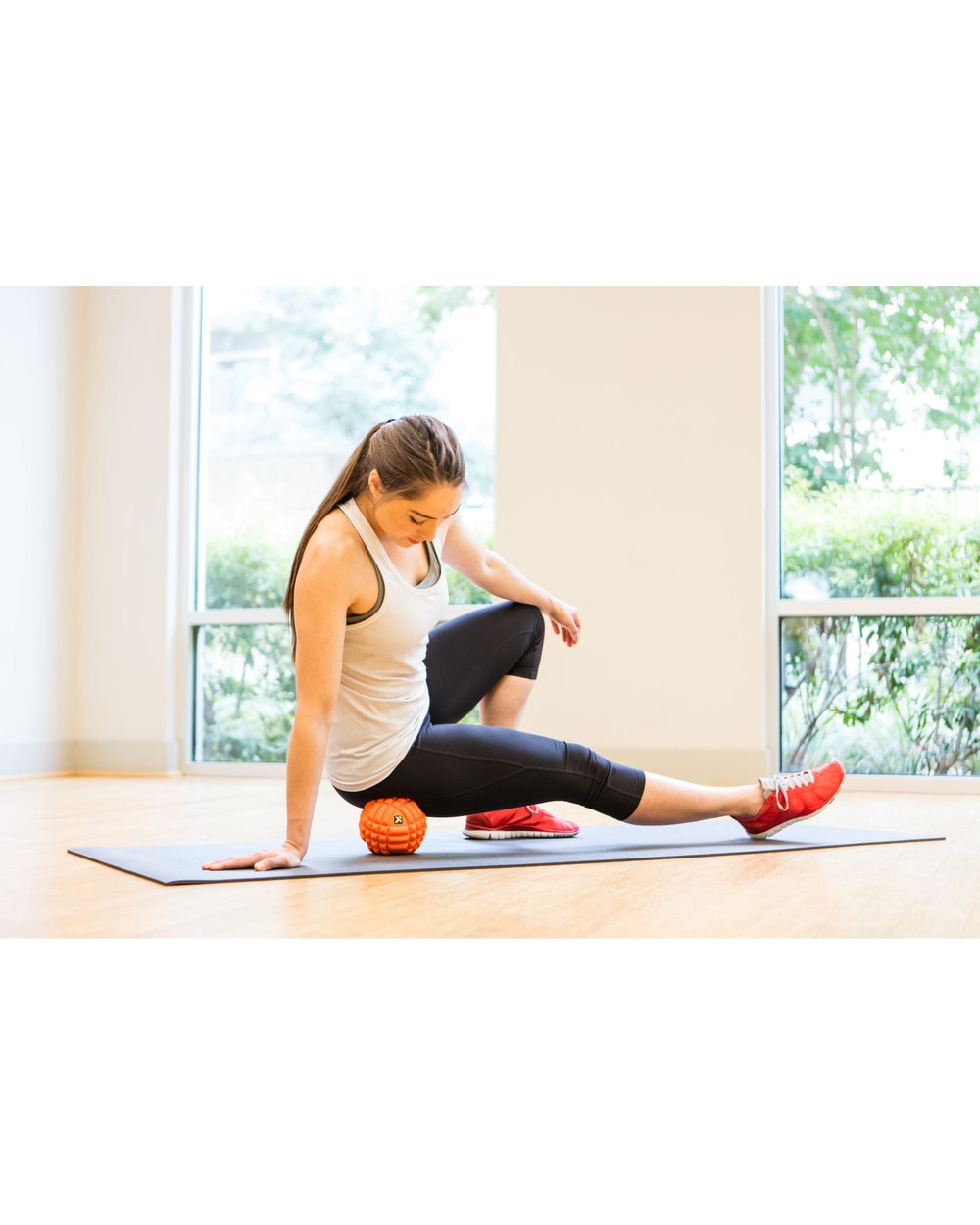 Trigger Point Grid Massage Ball, angle view