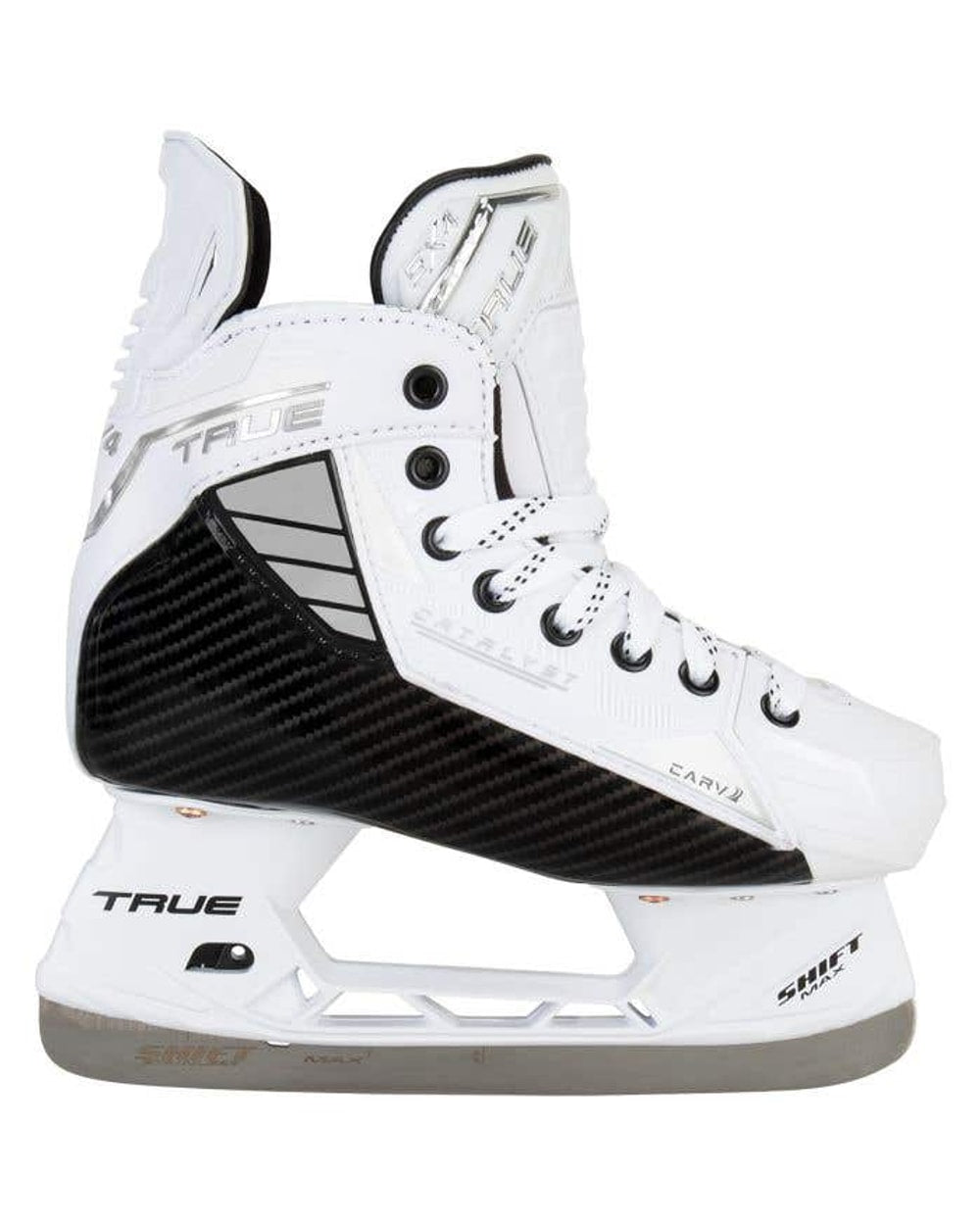 True Catalyst 5X4 Whiteout Senior Hockey Skates