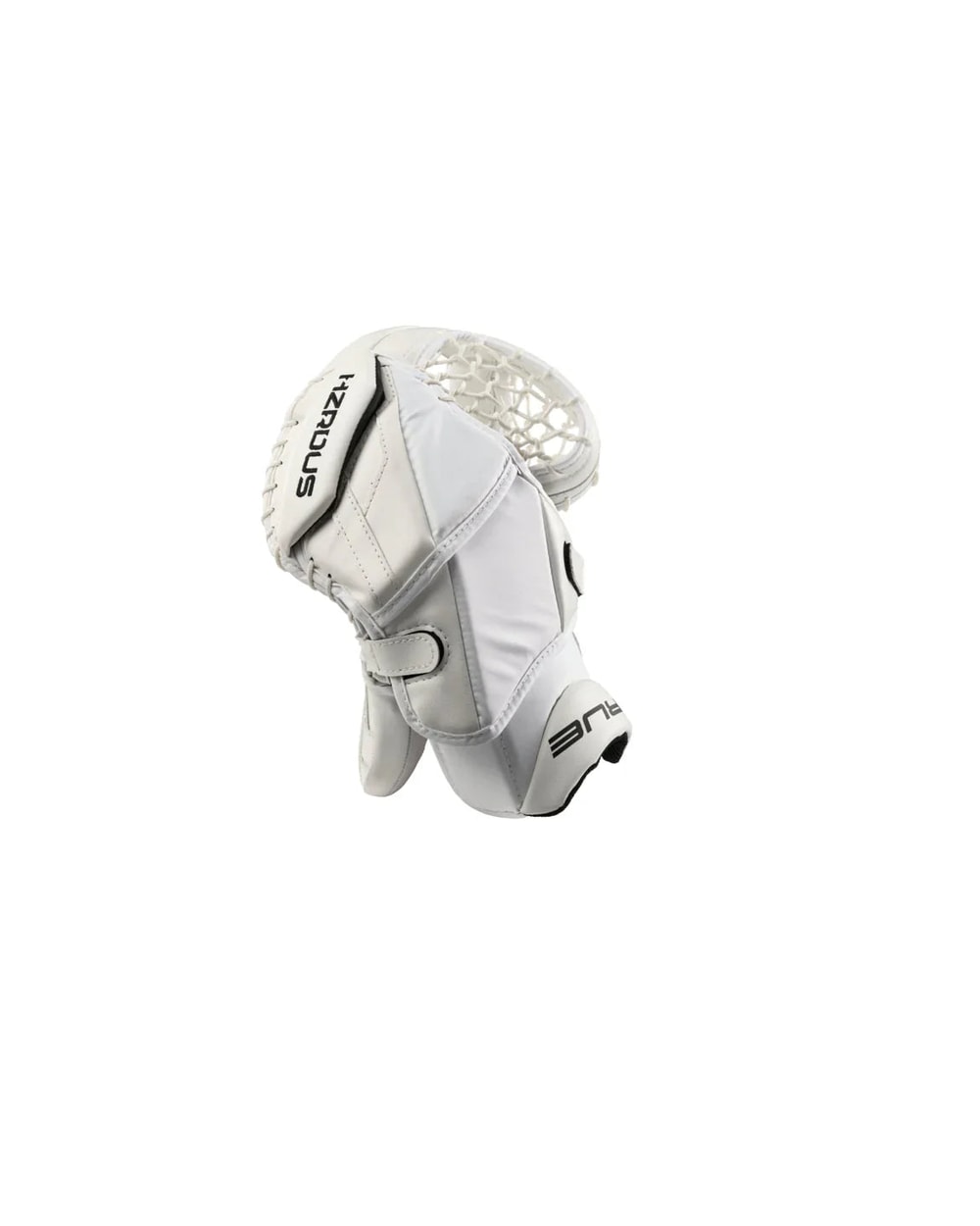 True HZRDUS 7X4 Senior Goalie Catcher - White/White - side