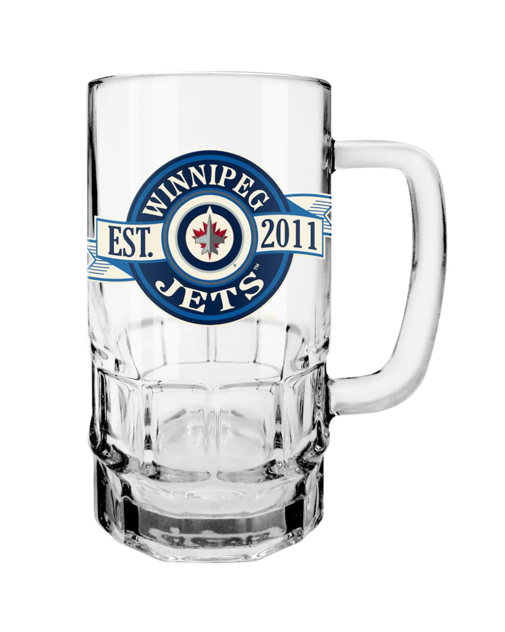TSV NHL 18oz Banner Beer Stein Mug with Handle