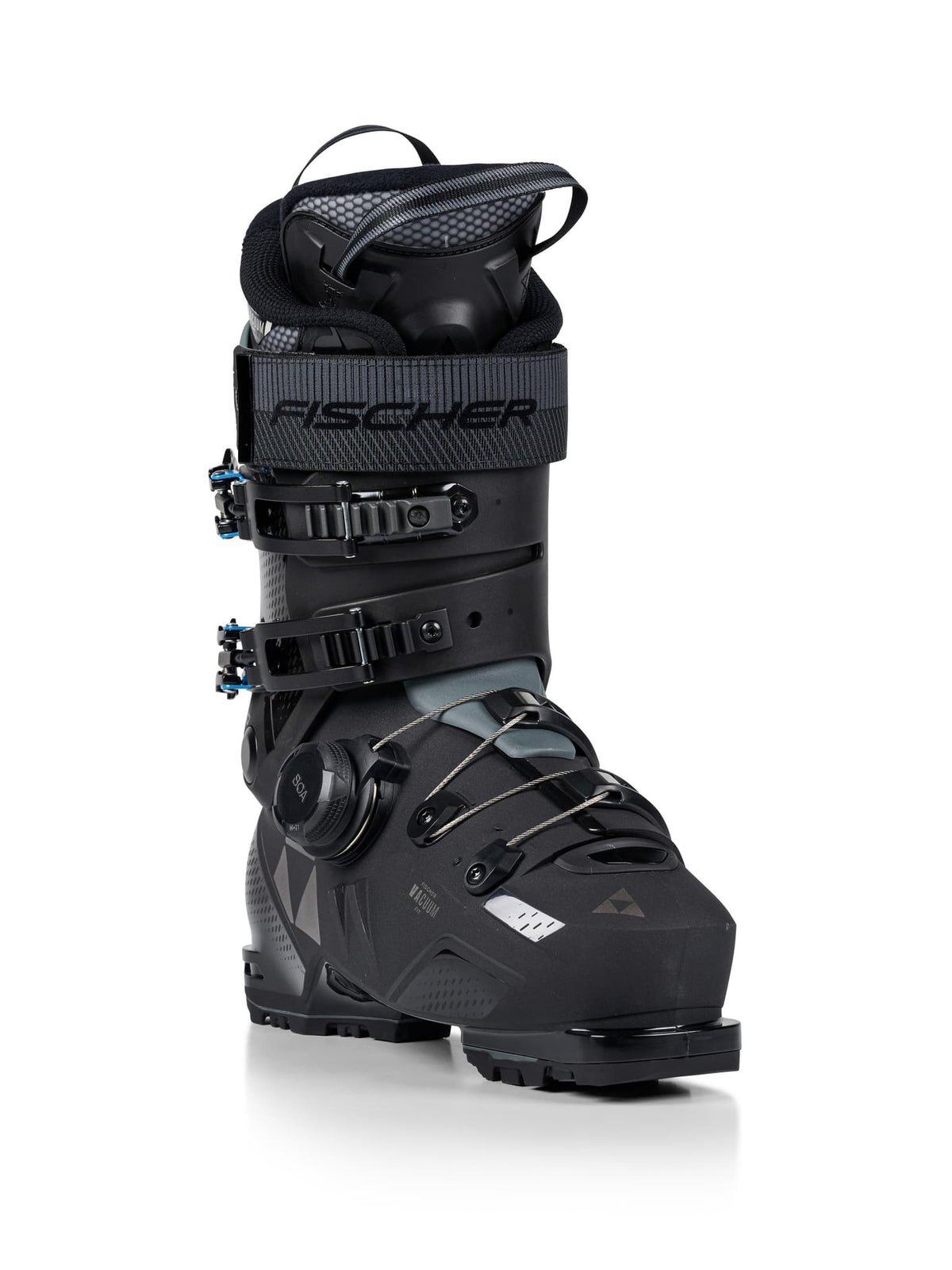 Fischer Premio 110 BOA Ski Boots - Black, front three-quarter view