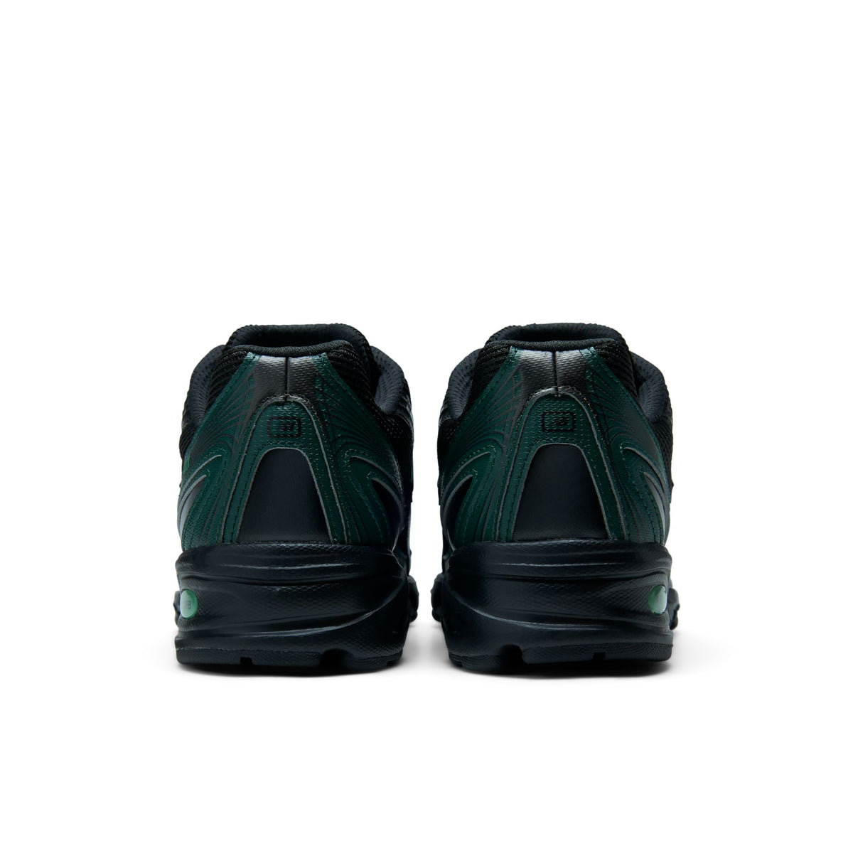 New Balance Men's 740 Running Shoes - Black/Nordic Green, heel view