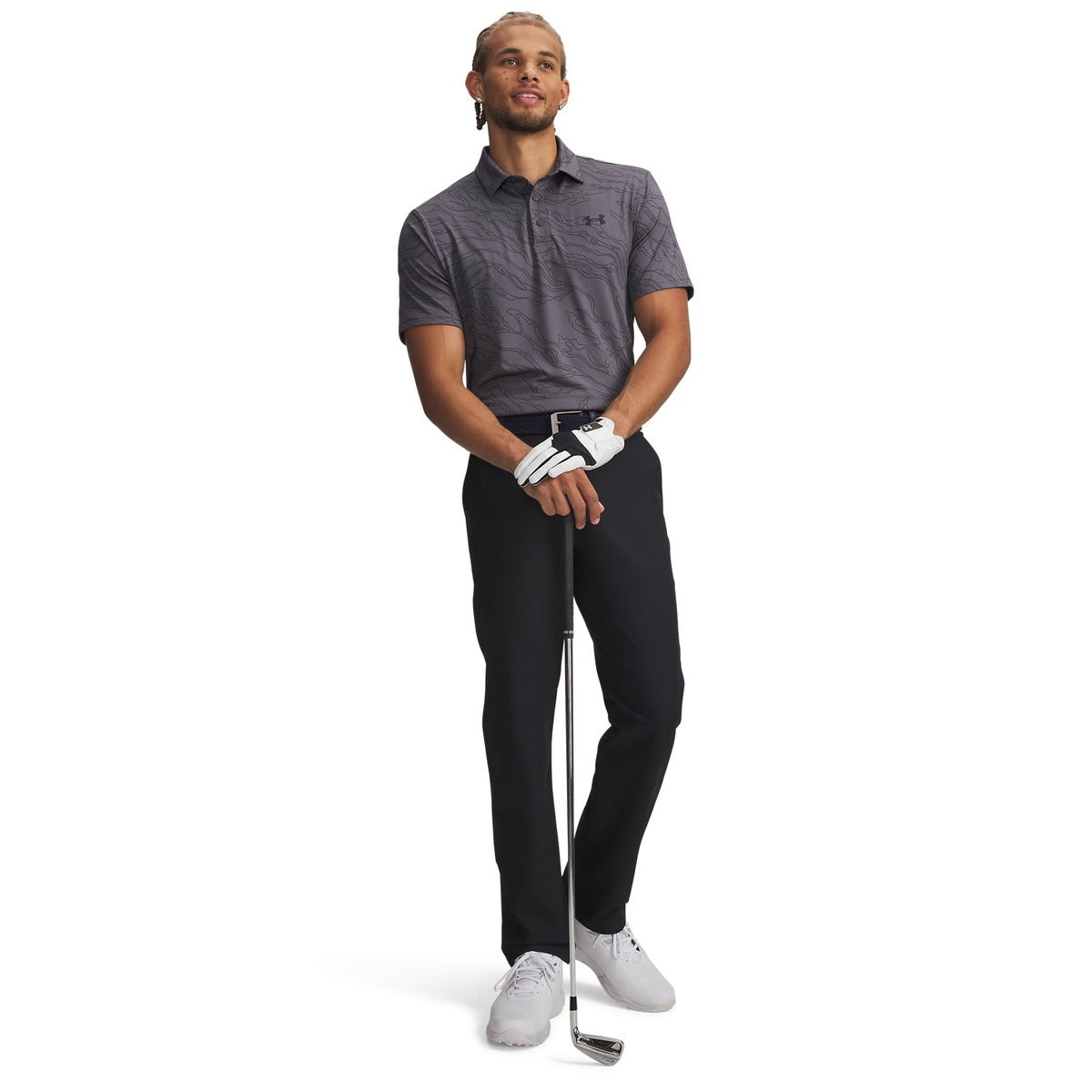 Under Armour Men's Drive Golf Pant - Black, full length view