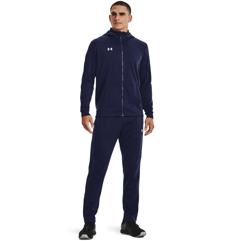 Under Armour Men's Storm Armour Fleece Full-Zip - Navy, full length view