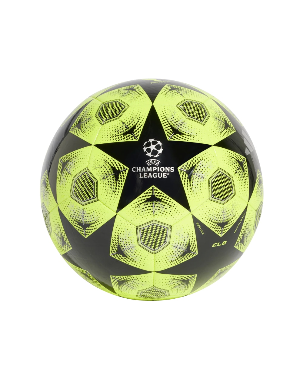 UCL Club 24/25 Knockout Stages Soccer Ball - Yellow