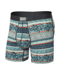 Saxx Ultra Boxer Brief - Beach Shack Stripe - Teal