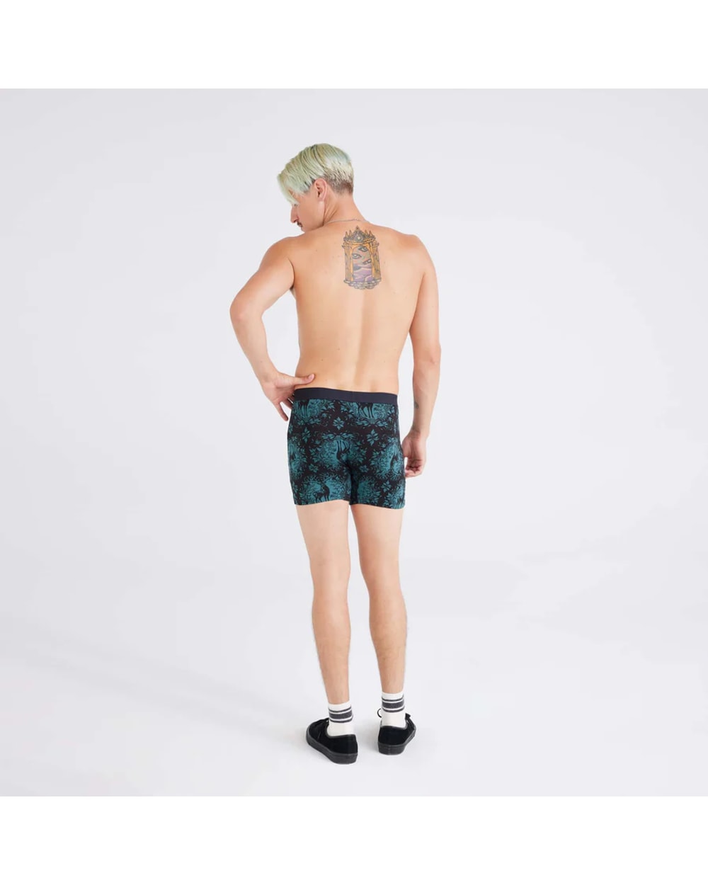 Ultra Boxer Brief - Deer Damask-Black