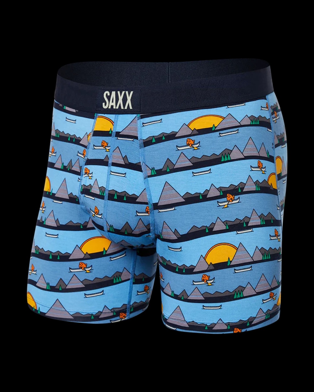 Ultra Boxer Brief - Lazy River Blue