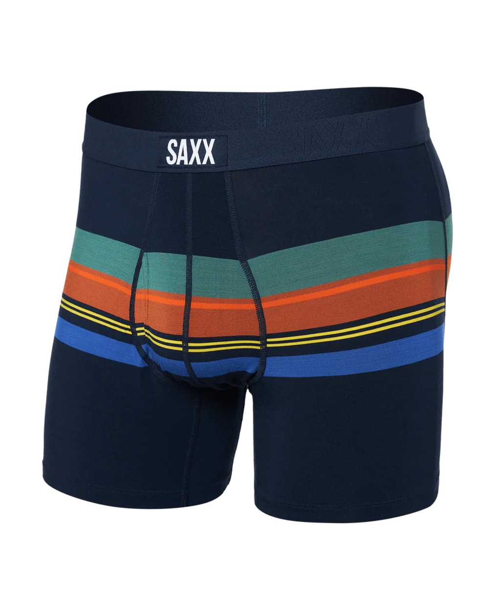 Ultra Boxer Brief - League Stripe-Navy