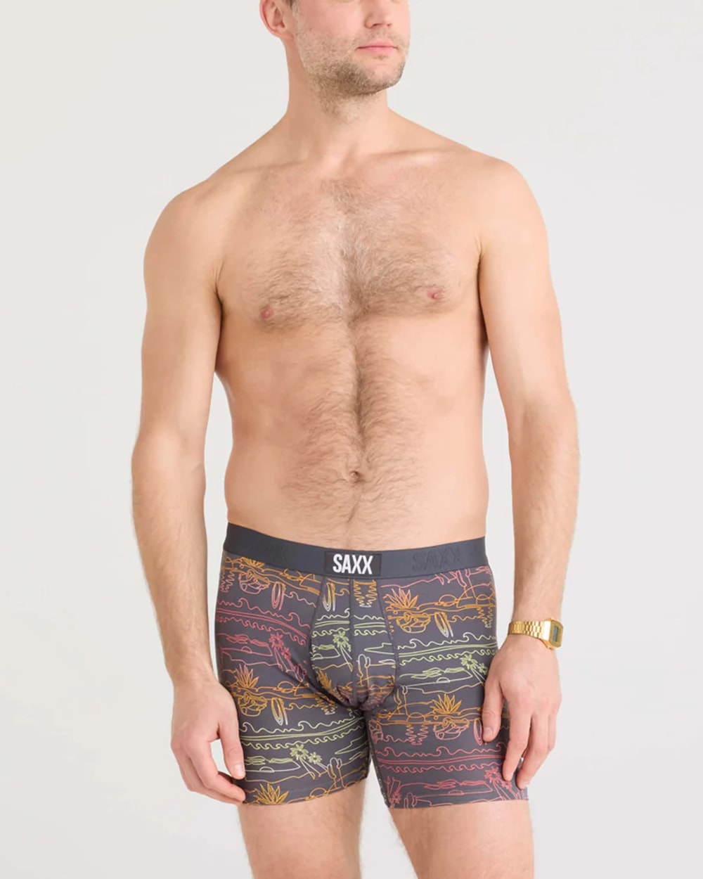 Ultra Boxer Brief - Summer Roadtrip - Ebony