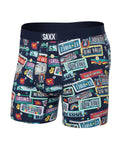 Saxx Ultra Boxer Brief - Vanity Plates-Maritime
