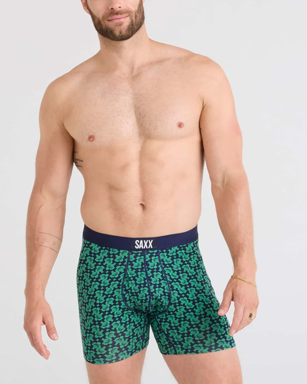 Saxx Ultra Super Soft Boxer Brief - Fab Fresh Balls - Maritime