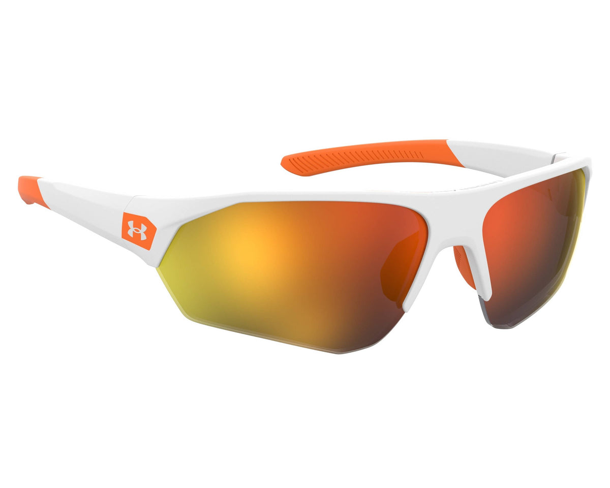 Under Armour UA 7000/S Youth Sunglasses - WHITE / ORANGE