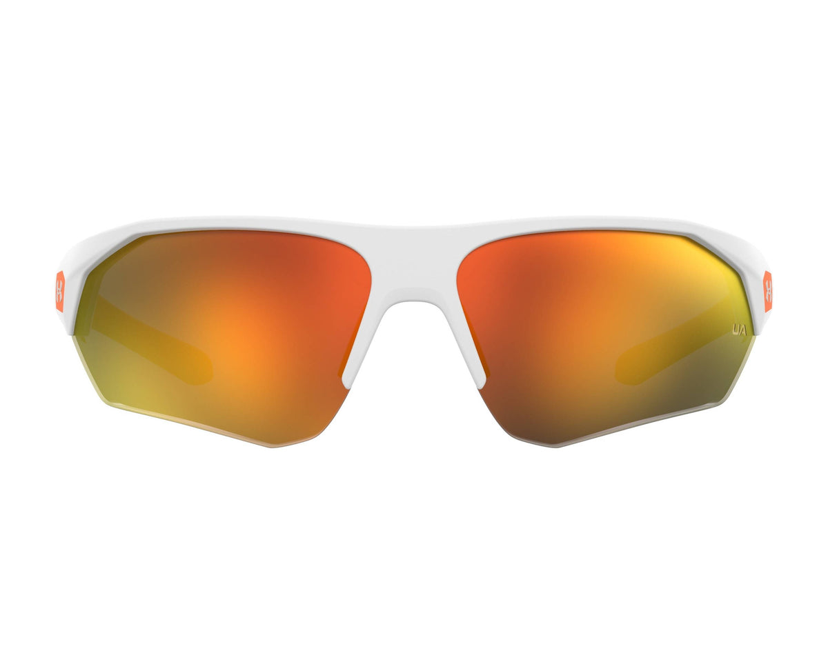 Under Armour UA 7000/S Youth Sunglasses - WHITE / ORANGE