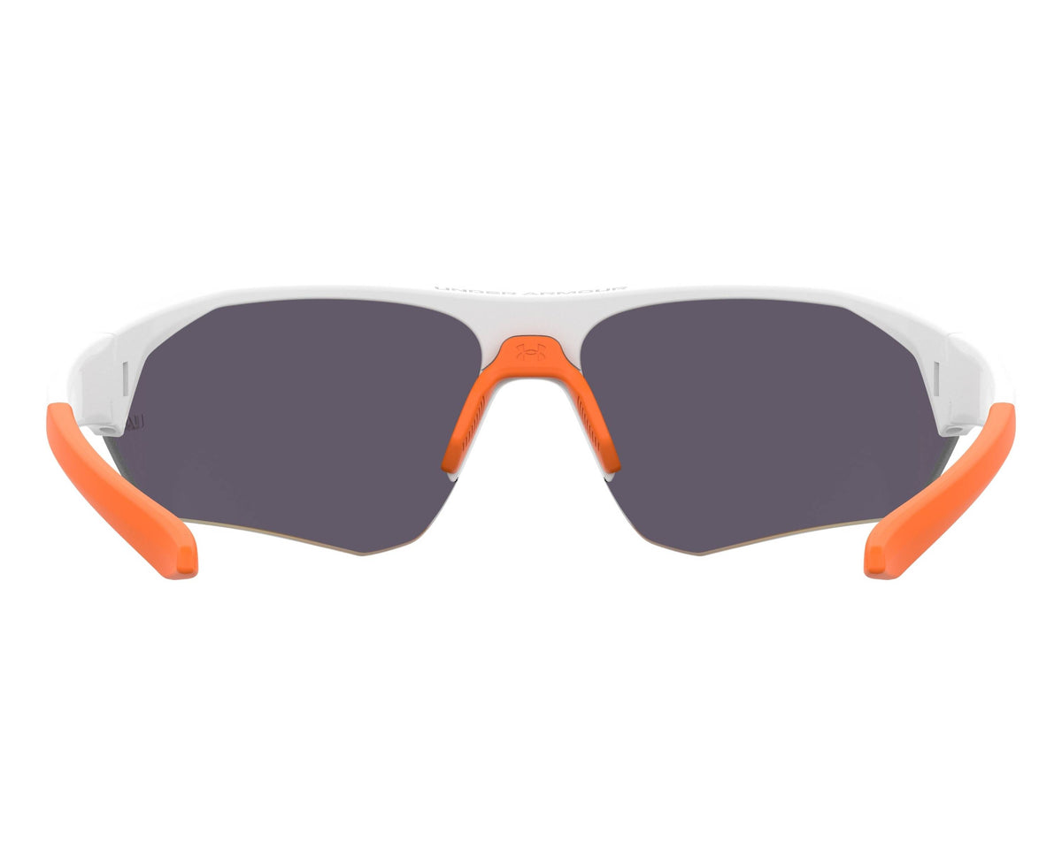 Under Armour UA 7000/S Youth Sunglasses - WHITE / ORANGE
