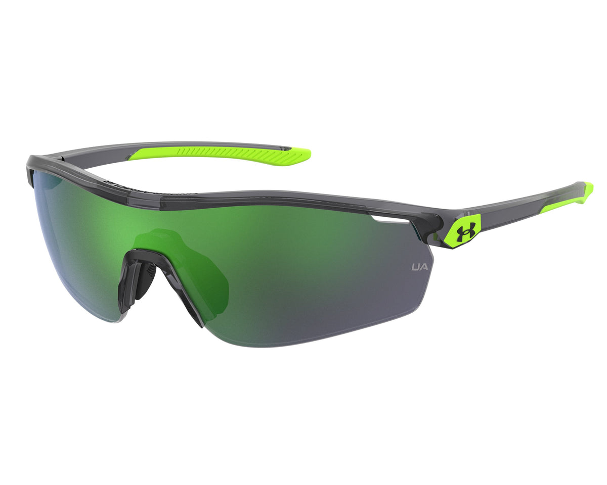 Under Armour UA 7001/S Youth Sunglasses - GREY / GREEN