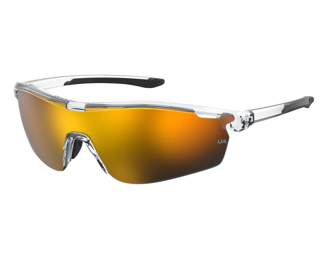 Under Armour UA 7001/S Youth Sunglasses - CRYSTAL BLACK / ORANGE