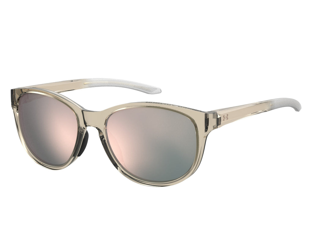 Under Armour UA 0014/G/S Women's Sunglasses - BEIGE / ROSE