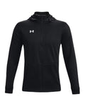 Under Armour Armour Fleece Storm Full-Zip Hoodie in Black - front view