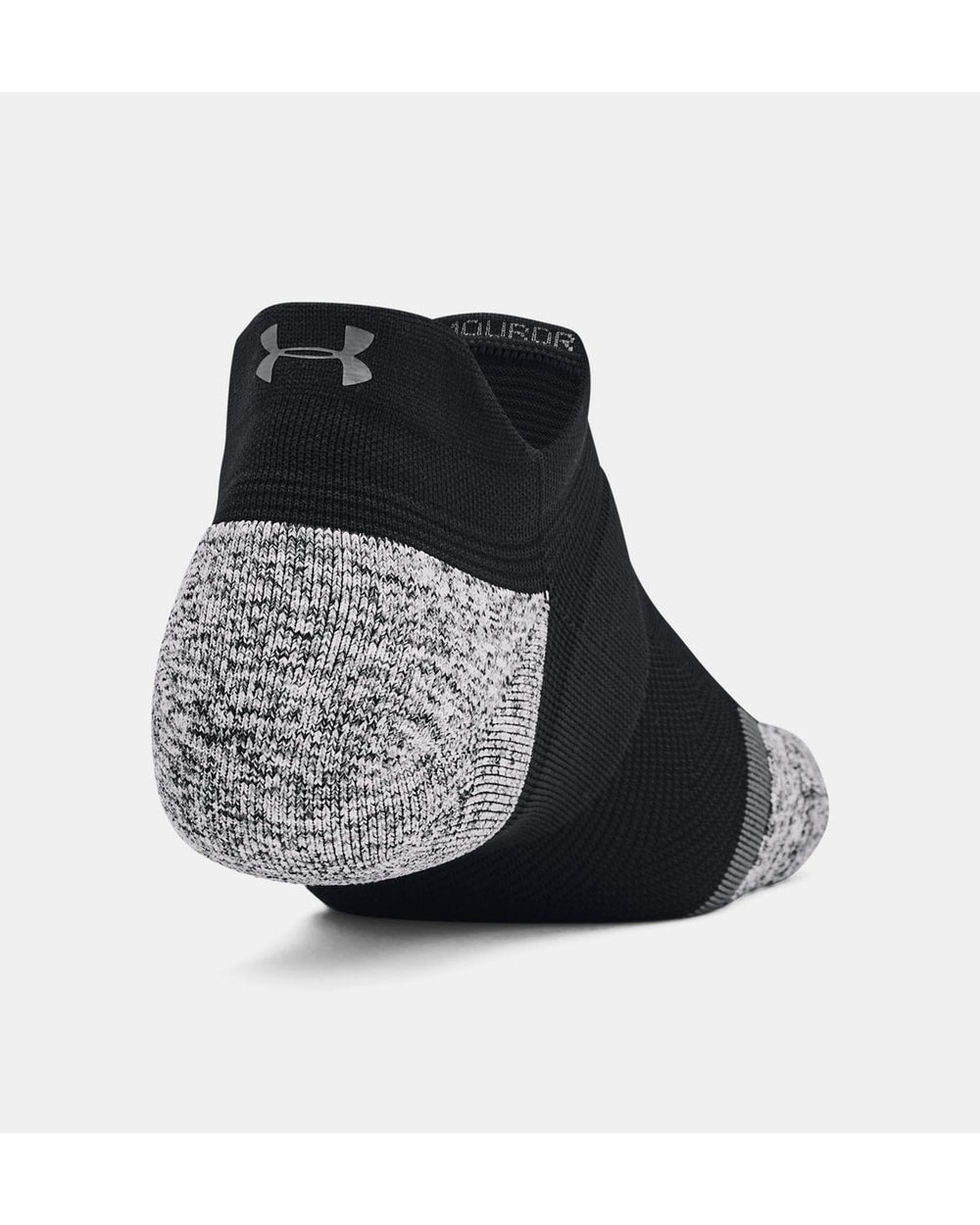 UA ArmourDry Pro No Show Sock heel detail