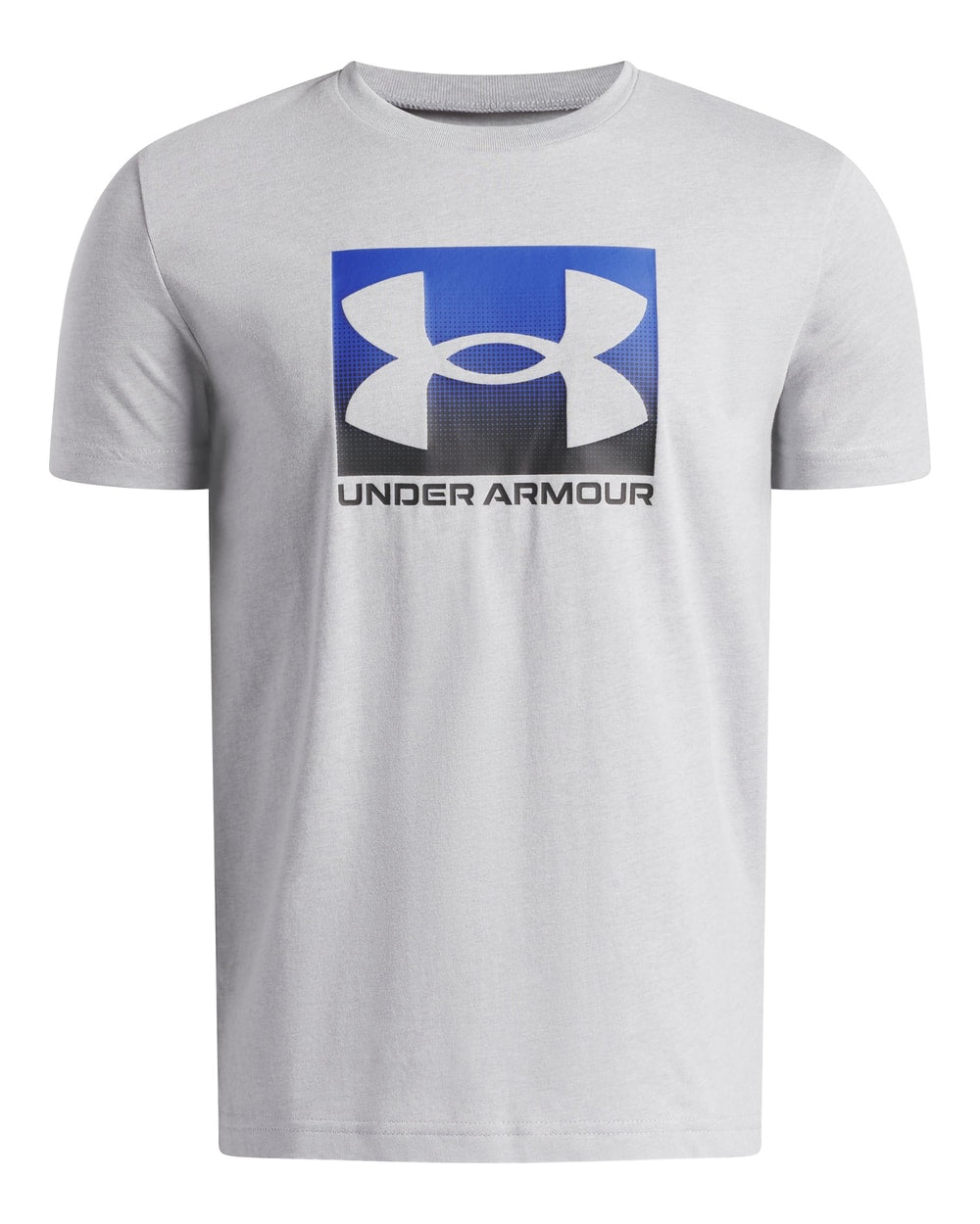 UA Boys' Boxed Sports Short Sleeve Mod Gray