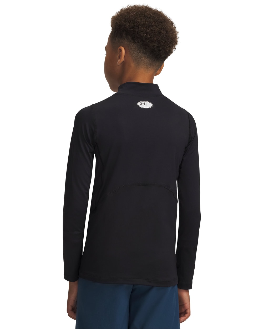 Under Armour Boys' HeatGear Mock Long Sleeve