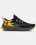 Under Armour Boys' Pre-School Scramjet 6 AL Running Shoes - Black/Taxi/Black