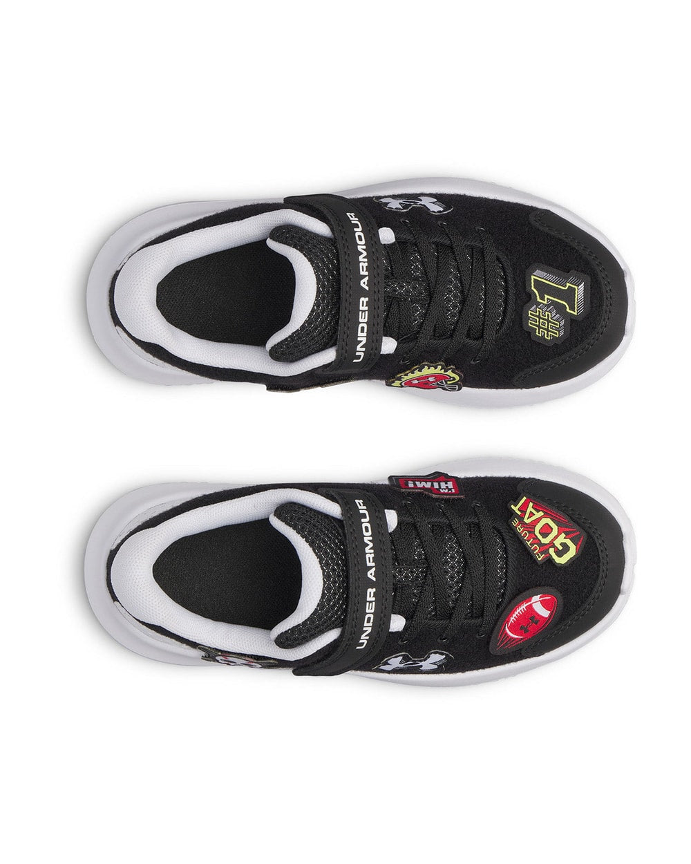 Under Armour Boys' Pre-School Surge 4 AC Patches Running Shoes