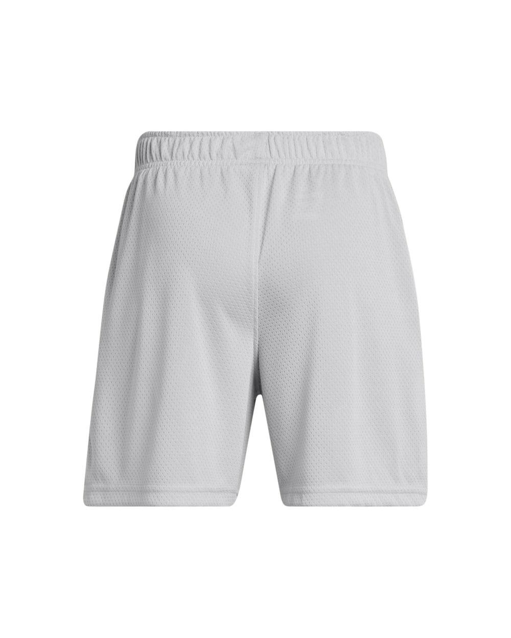 UA Boys' Tech Mesh Shorts Mod Gray back
