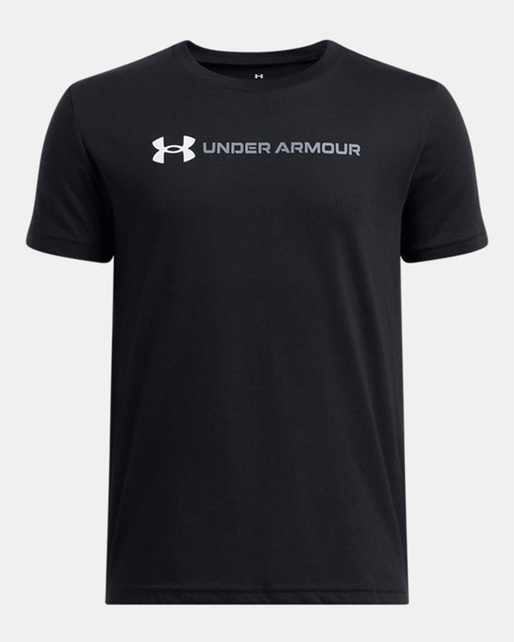 Under Armour Boys' UA Logo Wordmark Short Sleeve