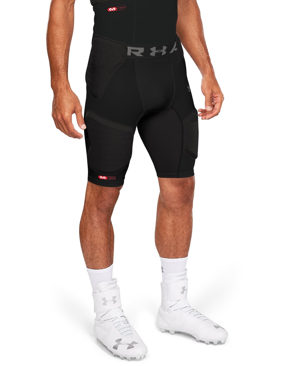 Under Armour Game Day 5-Pad Girdle - Black - front