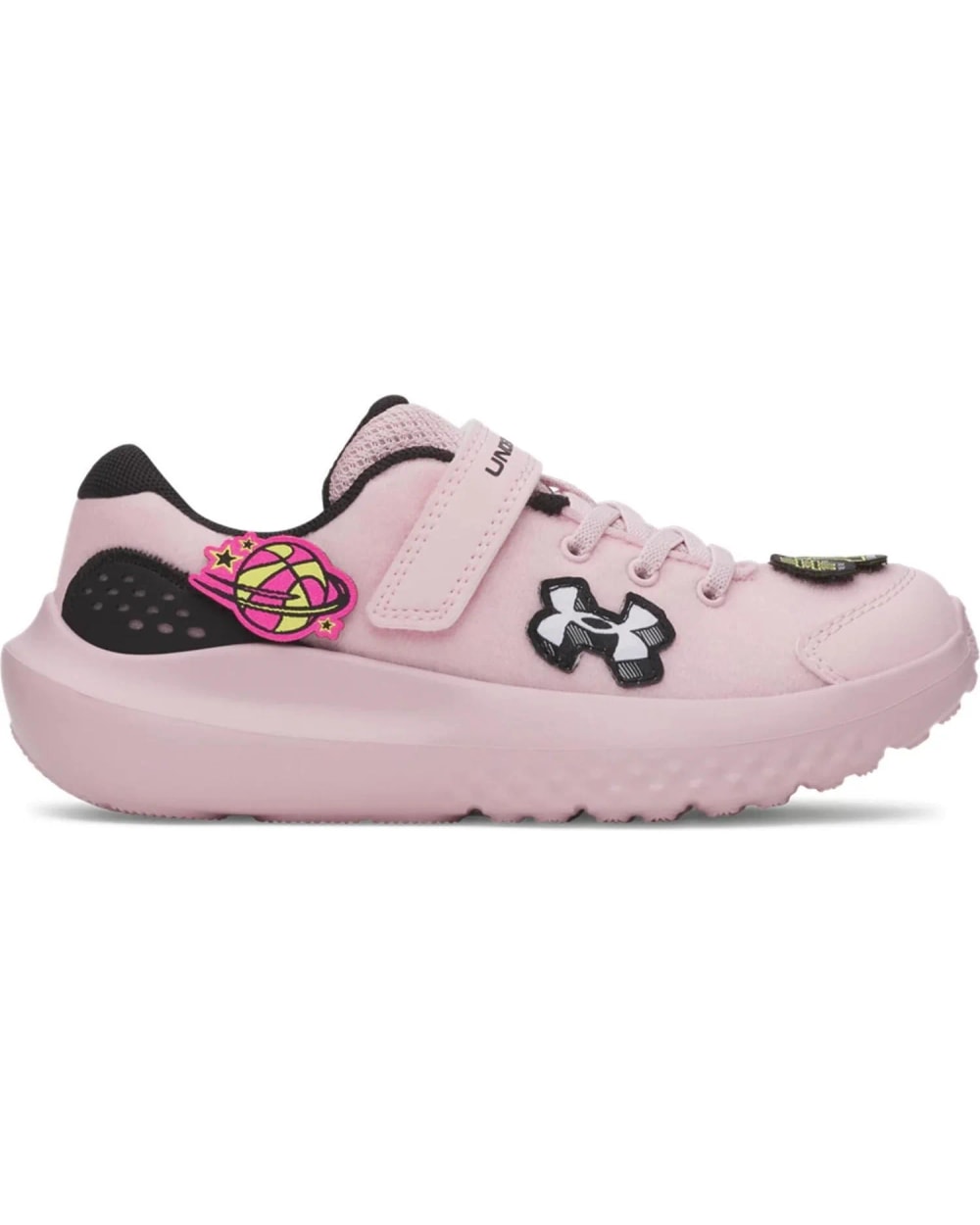 Under Armour Girls' Pre-School Surge 4 AC Patches Running Shoes