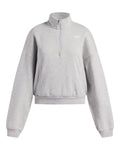 UA Girls' Rival Fleece Half Zip Mod Gray