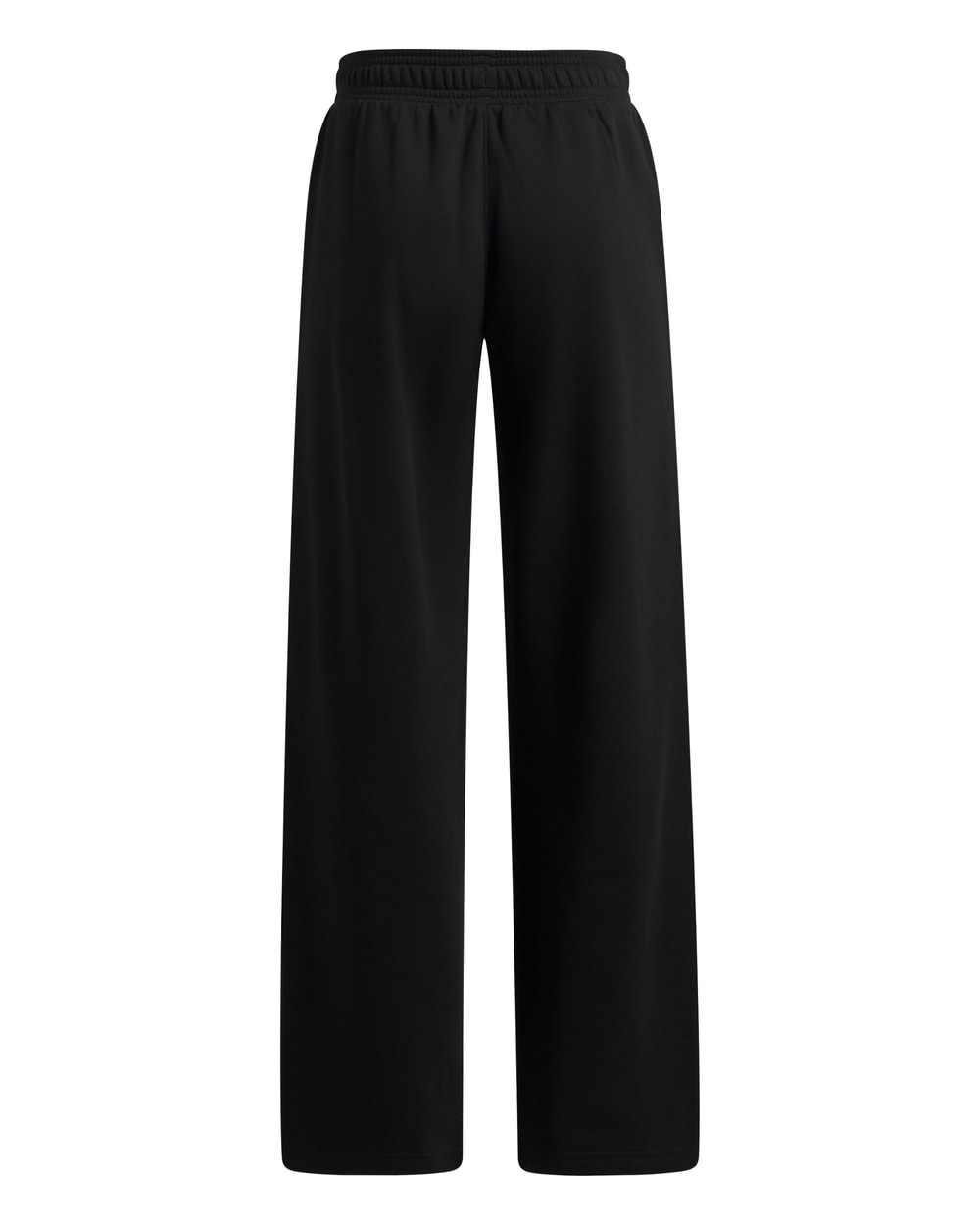 UA Girls' Rival Fleece Pants Ultimate Black back