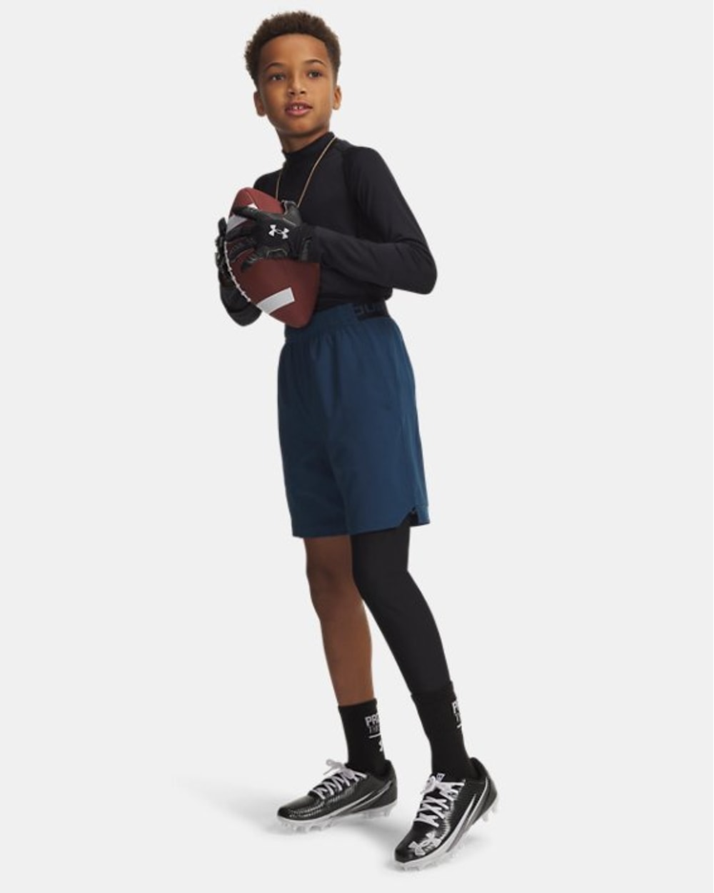 Under Armour HeatGear® Asymmetrical Left Boys' Leggings