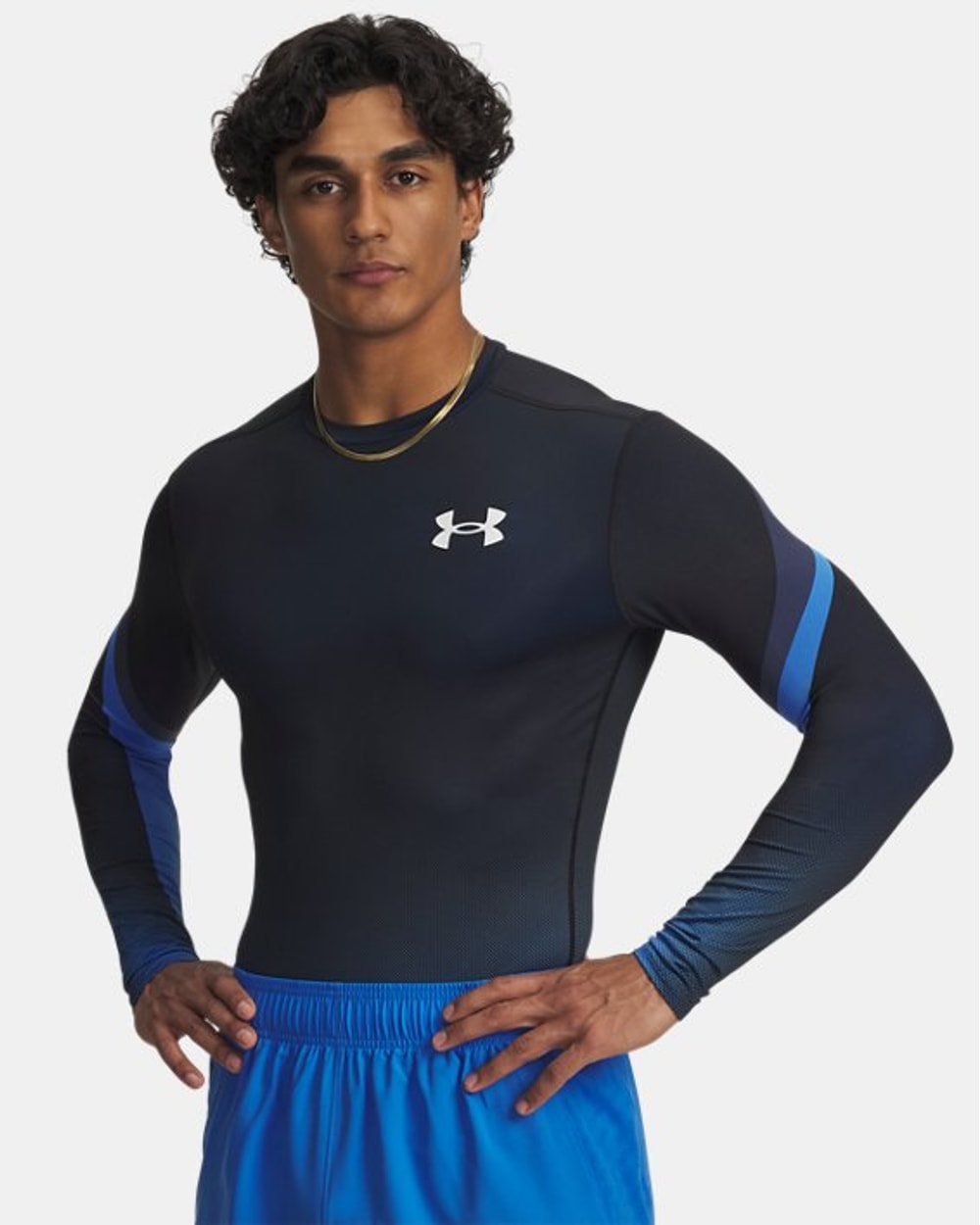 Under Armour HeatGear Sublimated Crew Long Sleeve