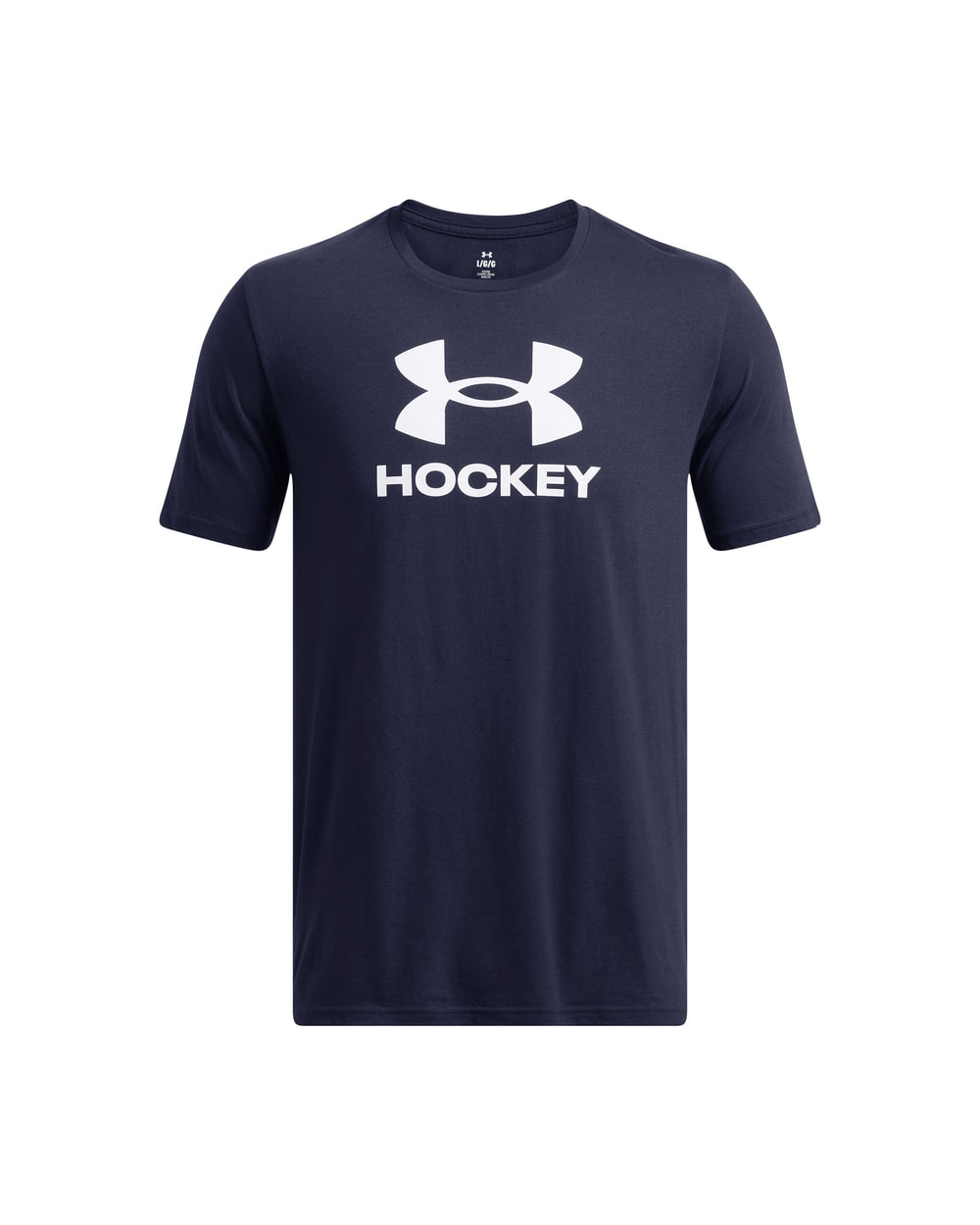 Under Armour Hockey Icon Short Sleeve T-Shirt Navy - front