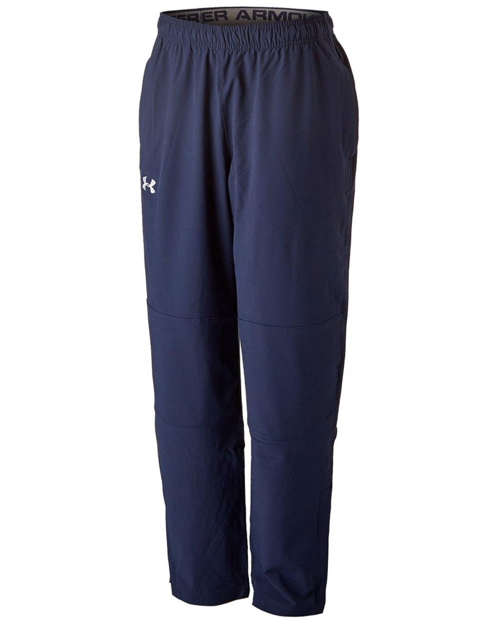 Under Armour Hockey Warm Up Youth Pants - Navy, front view