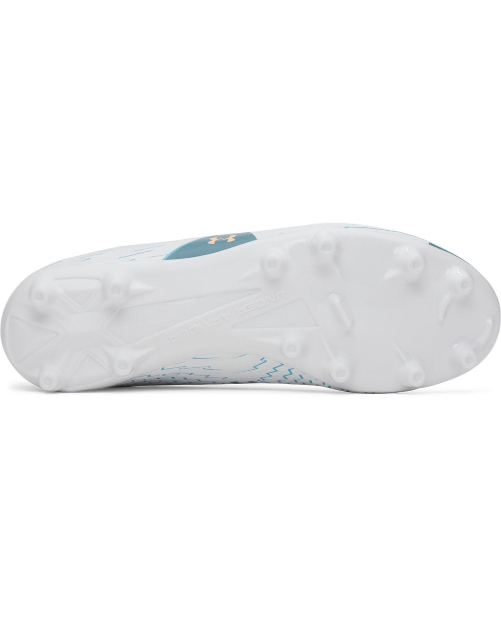 Under Armour Junior Shadow Club 4 FG Soccer Cleats - White - sole