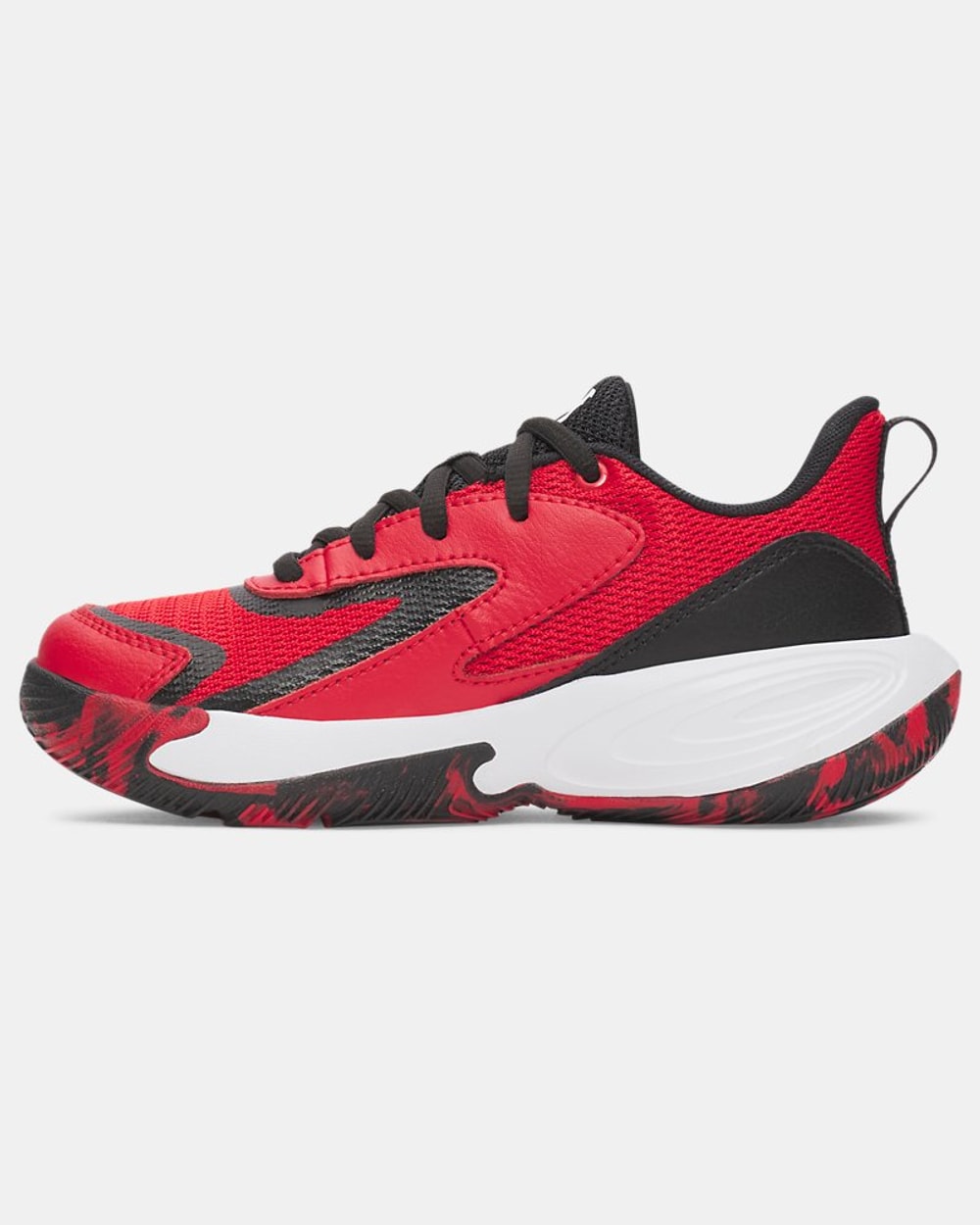 Under Armour Lockdown 8 Pre-School Basketball Shoes angle