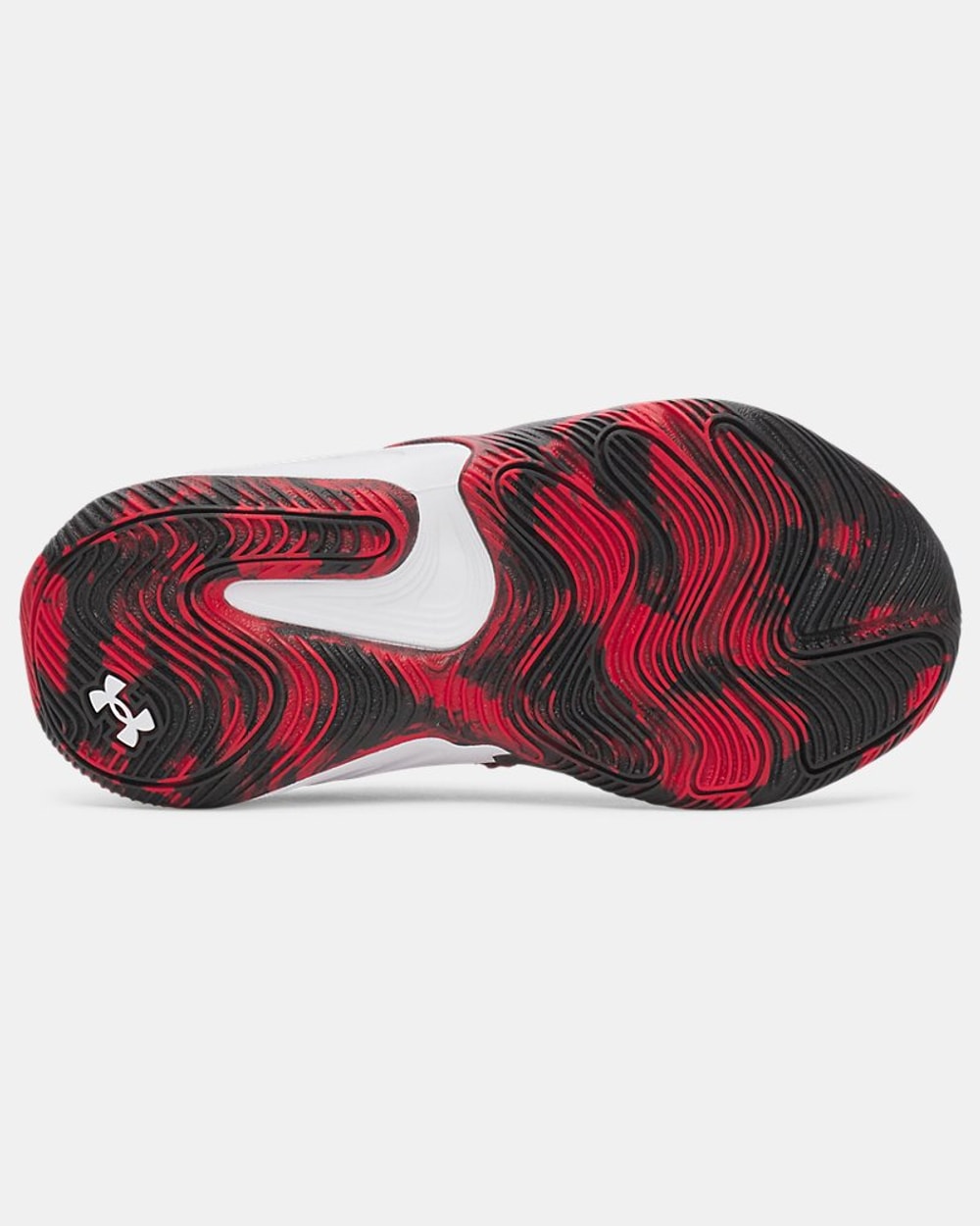 Under Armour Lockdown 8 Pre-School Basketball Shoes outsole