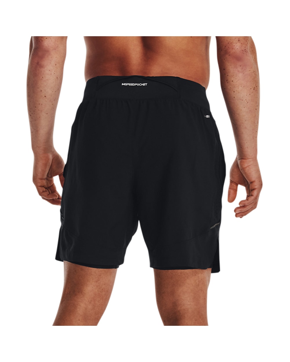 Under Armour Launch Elite 2-in-1 7 Inch Short Black back