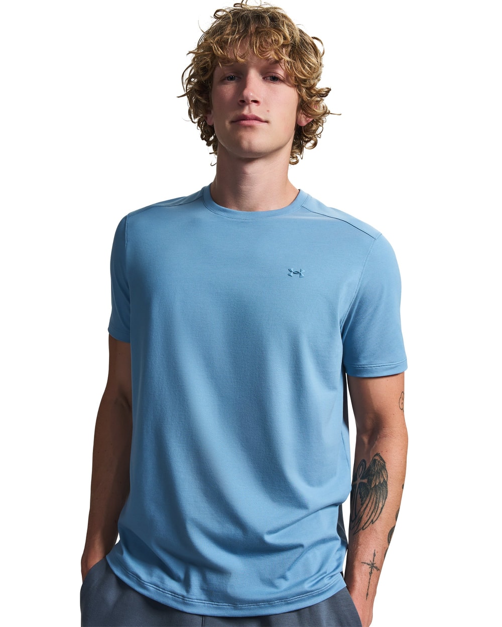Under Armour Men's Bouncy Tee BLUE WIND