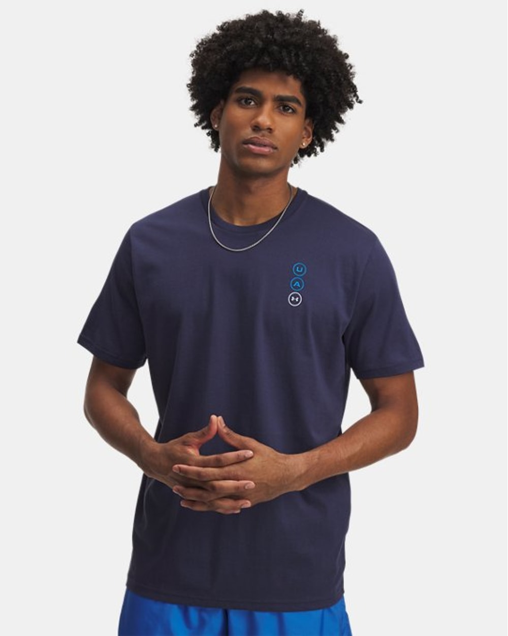 Under Armour Men's Circle Logo Stack Short Sleeve