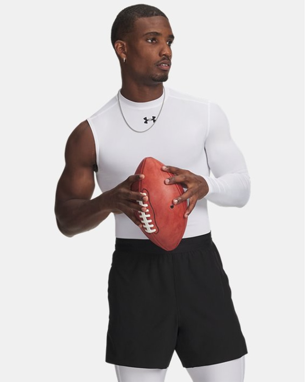 Under Armour Men's HeatGear Asymmetrical Right Top