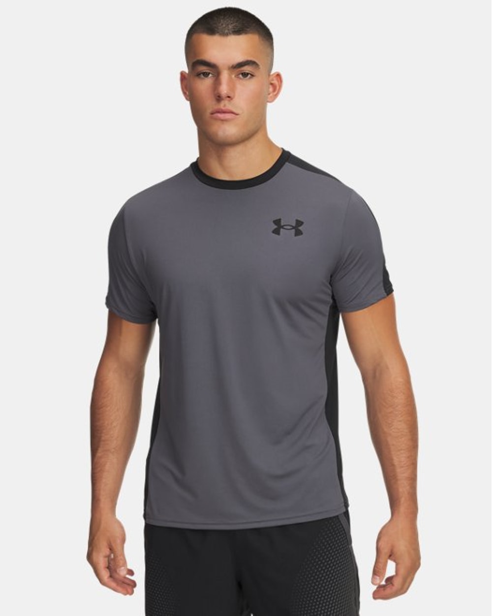 Under Armour Men's HeatGear Wordmark Short Sleeve