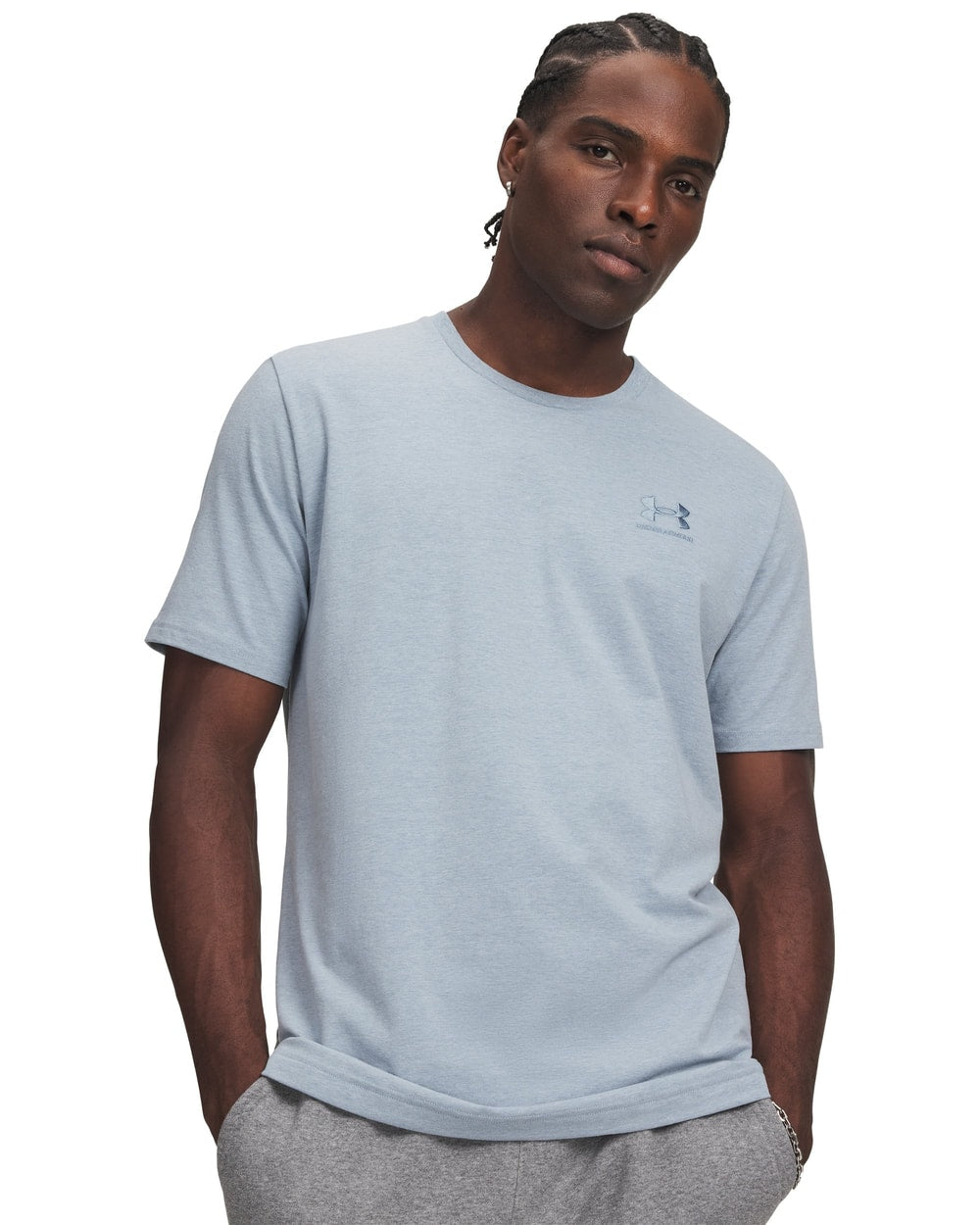Under Armour Men's Icon Short Sleeve BLUE WIND